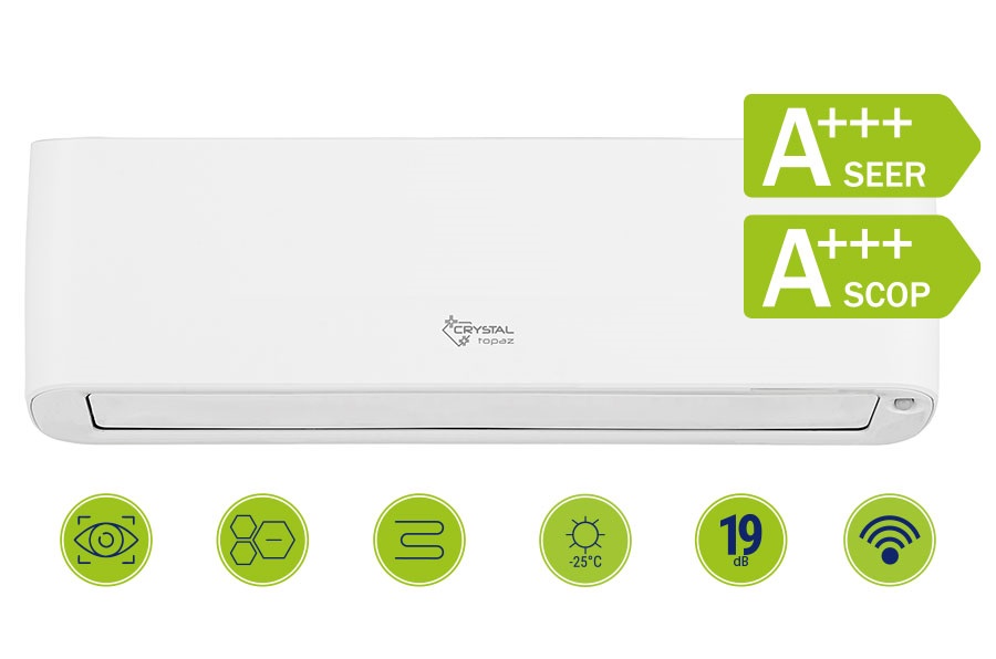 Aer conditionat tip pompa de caldura Aer-Aer Hyper Invertor Smart Eye 12000BTU A+++