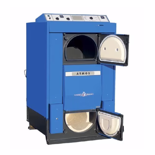 Cazan Atmos DC100, combustibil solid, gazeificare, otel, 99kW