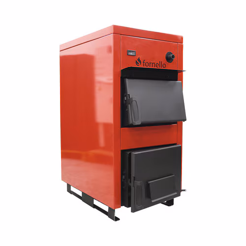 Cazan / Centrala Pe Lemne, Brichete Fornello Eco Energy Wb 25 Kw 100x48,8x122 Cm