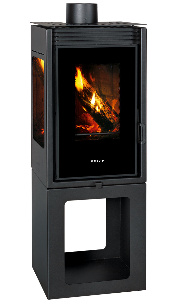 Semineu pe lemne tip soba PMV3TV - 11kW