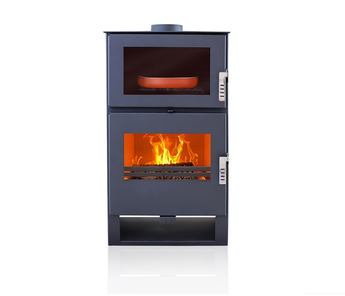 Soba cu cuptor pe lemne - VERSO F- 9kW