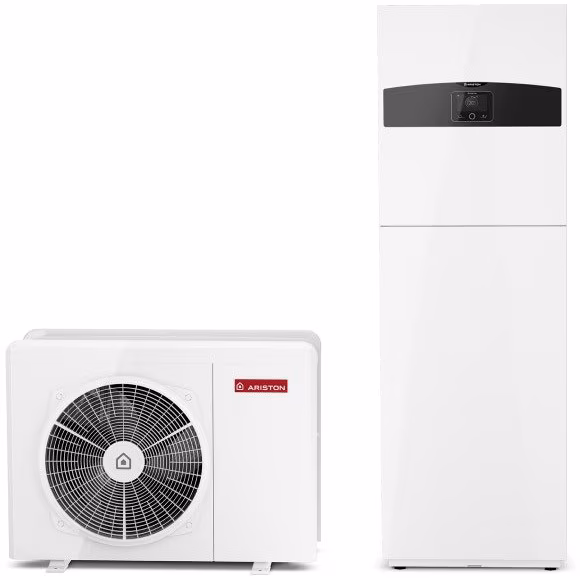 Pompa de caldura aer-apa Ariston Nimbus Compact 120 ST NET R32, 14.3 kW, eficienta energetica A+++