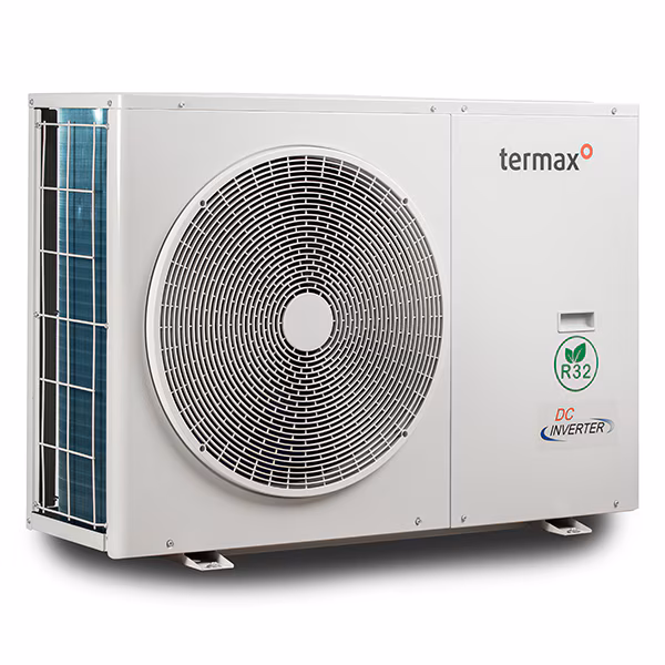 Pompa de caldura Termax 14 kW, Wi-Fi, Alimentare Trifazica, Monobloc, Aer-Apa, Compresor Mitsubishi, Inverter