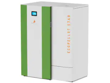 Centrala peleti Mareli RubynoR 18-24kw ECOPELLET STAR cu randament de 96%