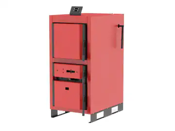 Cazan Pe Lemne Cu Gazeificare 50kw Centrala Termica Mareli Combustibil Solid
