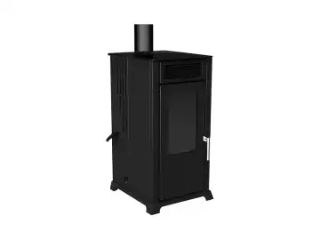 Soba Pe Lemne Si Peleti Cu Plita Eco 8kw