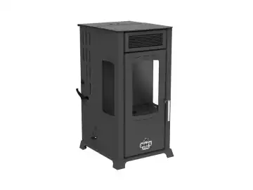 Soba Pe Lemne Si Peleti Cu Plita Eco Plus 8kw