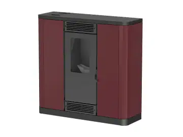 Soba Pe Peleti Mareli Aurora De 11 Kw Cu Doua Ventilatoare