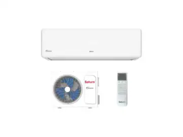 Aparat de aer conditionat Saturn ST-18HR/HB, 18000 BTU, Clasa A++, Functia Turbo pentru racire rapida, incalzire rapida si functia ECO, R32, Alb