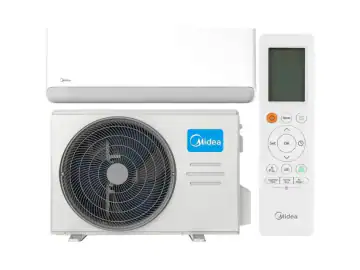 Aparat de aer conditionat Midea Breezeless E, Gama 2026, 12000 BTU, Clasa A+++/A++, Wi-Fi, Inverter, Ionizare