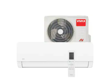 Aer conditionat Vivax ACP-09CH25AEMI M-Design R32, Wi-Fi Ready, Inverter, 9000 BTU/h, Clasa A++, ecran LCD, Pornire silentioasa, Sleep mode, Turbo mode, Timer, Protectie Anti-Inghet, Autocuratare