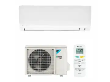 Aparat de aer conditionat Daikin Sensira Bluevolution FTXF25E-RXF25E Inverter 9000 BTU, Clasa A++, Dezumidificare, Baleiere verticala
