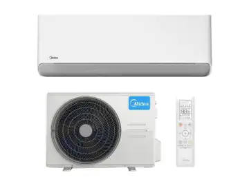 Aparat de aer conditionat Midea Breezeless E CB1-12HRFN8-CB1-12HFNX Inverter 12000 BTU, Clasa A++, mod somn, Cool Flash +, tehnologie OTA, curatare cu sterilizare, WiFi