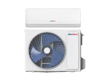 Aparat aer conditionat DC Inverter Split, 9000 BTU, A+++, WiFi, autocuratire, racire-incalzire, dezumidificare, silentios, design modern, BlauTech