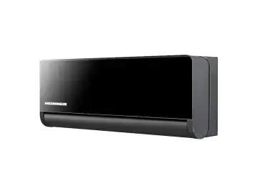 Aparat de aer conditionat Heinner BlackPearl 12000 BTU Wi-Fi, Clasa A+++/A++, functie Super Ionizare, Breeze away, Active clean, panou negru oglinda, HAC-BP12WIFI-BK