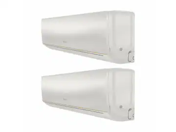 Sistem aer conditionat Gree pentru 2 incaperi, multisplit, unitate exterioara de 18000 btu, unitati interioare 9000 + 9000 btu model Bora A5, WiFi inclus, clasa A++/A+, Inverter cu dispozitiv de fixare VibraZerro pentru unitatea exterioara