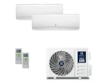 Aer conditionat Multisplit Electrolux, 2 unitati interioare 7000 BTU si unitate exterioara de 14.000BTU, clasa A++, WI-fi, INVERTER, R32