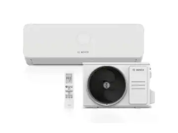 Aparat de aer conditionat Bosch Climate 3200i, 12000 BTU, A++/A+, functie Wind avoid me, functie Follow-me, Wi-Fi Ready, alb