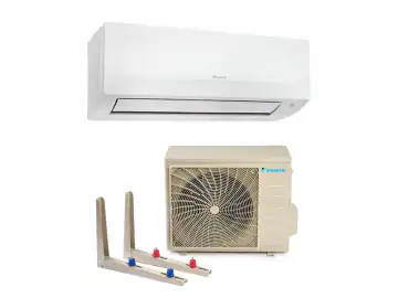 Aparat de aer conditionat Daikin Sensira Bluevolution Inverter 18.000 BTU, model 2025, FTXC50E+RXC50E, clasa energerica A++/A+, WiFi integrat, cu dispozitiv de fixare VibraZerro pentru unitatea exterioara KX60N