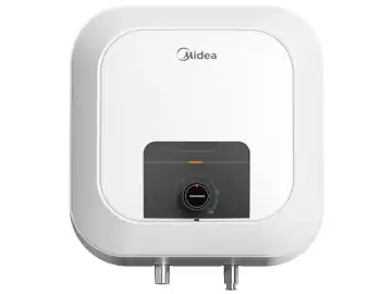 Boiler electric Midea D15-20VD1(O), model compact, volum 15L, control mecanic, montaj deasupra chiuvetei