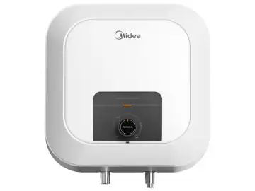 Boiler electric Midea D30-25VD1(O), model compact, volum 30L, control mecanic, montaj deasupra chiuvetei
