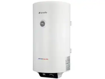Boiler electric Fornello AQUACALDA Pro, 50 Litri, 2000 watt, reglaj extern al temperaturii, poliuretan expandat, grad de protectie IPX4, anod de magneziu si afisaj digital