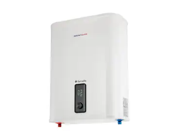 Boiler electric Fornello AQUACALDA Flat, 50 Litri, 2000 watt, reglaj extern al temperaturii, poliuretan expandat, montare Verticala sau Orizontala, grad de protectie IPX4, anod de magneziu si afisaj digital