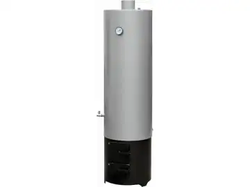 Boiler pe lemne 120l, cu focar economic, samotat si usi din tabla