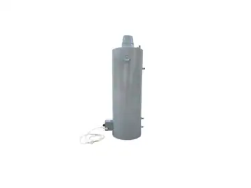 Boiler cazan baie pe lemne si electric si cu serpentina, tabla de otel, 3 bari, 90 L