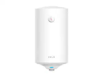 Boiler electric Zeus Classic 50L, 1500W, montaj vertical, rezervor emailat, termostat capilar, IPX4, clasa C, alb