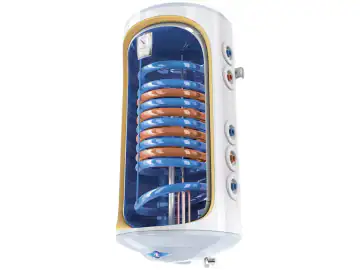 Boiler termoelectric cu 2 serpentine TESY BiLight GCV 7/4S2 1204420 B11 TSRP, 120 litri, 2000W, serpentina pe partea dreapta, 0.8 Mpa, 18 mm, Turbolator