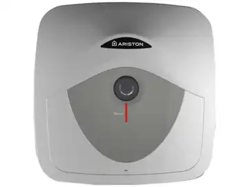 Boiler electric Ariston Andris RS 15U EU, 15 l, 1200 W, Led iluminat, Protectie electrica IPX1, Montare sub chiuveta, Reglaj extern de temperatura