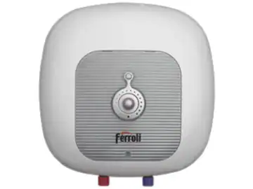 Boiler electric Ferroli Cubo SG 15, 1500 W, 15 l, Termostat reglabil, Protectie electrica IPx4, Montare deasupra chiuvetei