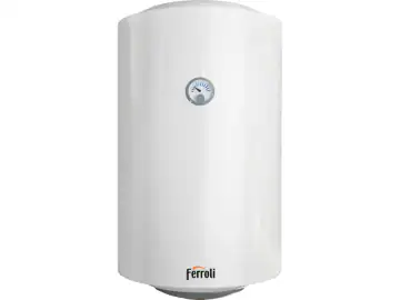 Boiler electric Ferroli E-GLASSTECH VBO 80, 1500 W, 80 l, 0.8 Mpa, Alb