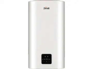 Boiler electric Ferroli TITANO TWIN 80, 1800 W, 80 l, control Wi-Fi, rezervor dublu, panou de control digital