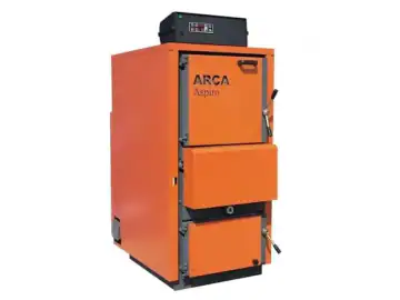 Centrala pe lemne cu gazeificare Arca Aspiro 43R 41 kW, Ø cos fum 180 mm
