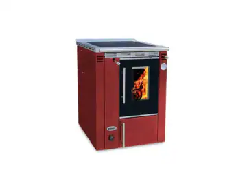 Centrala Termică Termoplita C 20, SENKO, 25 kW, roșie, dimensiuni 60x64x85 cm, eficiență energetică A+