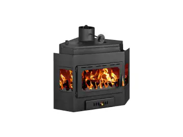 Termofocar otel incalzire centrala Prity AW16, 21kW, usa otel, clasa A