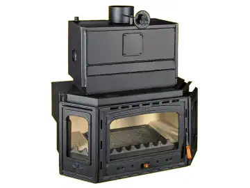 Termofocar otel incalzire centrala Prity TCW35, 40kW, usa fonta, clasa A