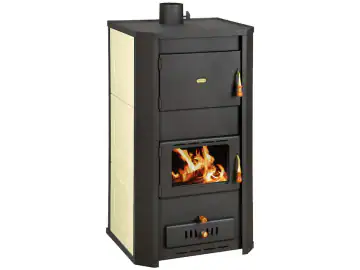 Termosemineu, incalzire centrala, PRITY, WD W29,29+8 kW, laterale crem