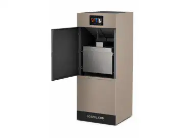 Cazan Pe Peleti, Dospel, Ericson Eco 8Kw, Putere 8 Kw, Tip Combustibil Peleti, Automat, Eficienta Energetica Ridicata A+, Culoare Maro, 1 x Boiler