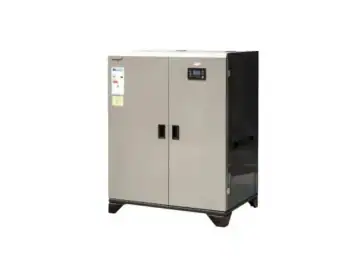Centrala cu peleti Termax New 36 kW, 240 mp, buncar peleti 50 kg, volum apa 60 litri, diametru cos fum Ø128 mm