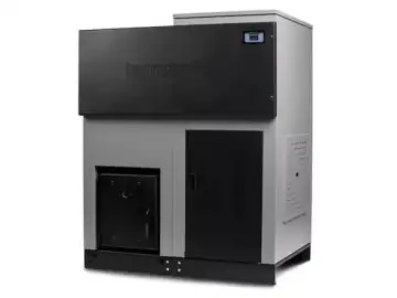 Centrala cu peleti Termax ECO GRI 70 kW, 440 mp, buncar peleti 205 kg, volum apa 200 litri, diametru cos fum ⌀120 mm