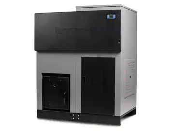 Centrala cu peleti Termax ECO GRI 50 kW, 330 mp, buncar peleti 170 kg, volum apa 150 litri, diametru cos fum ⌀120 mm