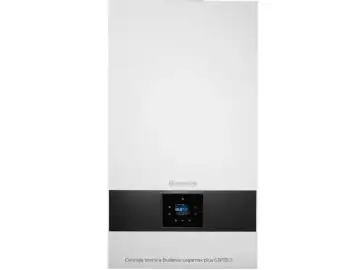 Centrala termica murala cu condensare Logamax plus GB172i.2-35 KDW H incalzire-35 kW si acm-40 kW / Clasa eficienta energetica A pentru incalzire si A pentru preparare ACM cu profilul de incarcare XL