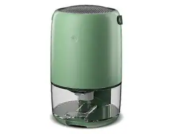 Dezumidificator 270ml/zi, capacitate 1.1L, functionare silentioasa, pentru camere pana la 30m², verde