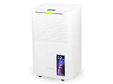 Dezumidificator Turbionaire Epi 12, 12 L/Zi, 2 L, pentru camere de 22 m, cu afisaj LED, control tactil