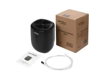 Dezumidificator electric MaxRom MXK11786, 35W, 330ml/24h, rezervor 800ml, compact, alb