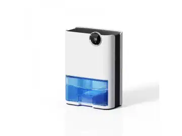 Dezumidificator, 1l/zi afisaj si control digital, dezumidificare inteligenta, functie uscare haine, Alb