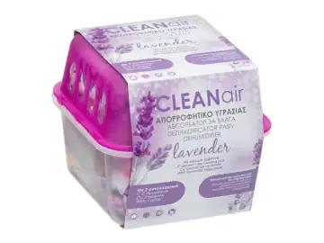 Dezumidificator pasiv Casa Shop, 2 rezerve, 400g, aromă lavandă, pentru interior
